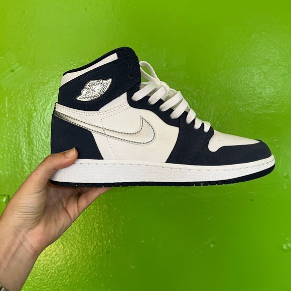 Jordan 1 Retro High CO Japan Midnight Navy (GS) - Picture 1 of 9
